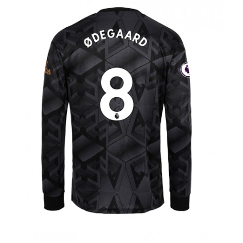 Arsenal Martin Odegaard #8 Bortedrakt 2022-23 Langermet Arsenal Martin Odegaard #8 Bortedrakt 2022-23 Langermet